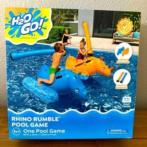 New! H2O Go! Rhino Rumble pool game